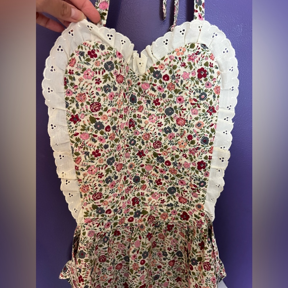 Vintage Heart Apron 🩷